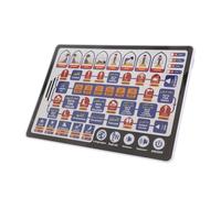 HONITANO Interactive Quran Learning Pad Arabic Alphabet Educational with Digital Reading Platform Alphabet Puzzle Letter Chart Early Islamic Language Learning Device for Boys