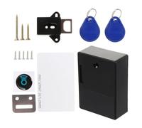 HONITANO Invisible Electronic Sensor Lock for Cupboards and Material No Drill RFID Cabinet Lock with Hidden Design Battery Operated for Proofing and Secure Storage