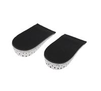 HONITANO Invisible Heel Lift Pads for Men and Women Shockproof Increased Half Pad Insoles with EVA Cotton Cushion Relief Heel Support Non-Slip Shoe Inserts in Black