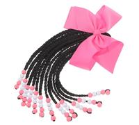 HONITANO Kids Braided Ponytail Hair Extension Bowknot Synthetic Ponytail Extension for Girls Hair Decoration for Braided Hairstyles for Daily Wear