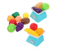 HONITANO Kitchen Play Set Food Pretend Cooking Fruit Artificial Miniature Vegetables Fruit Mini Statue Fake Vegetables Kitchen Faux Small Decoration Plastic
