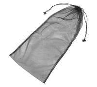 HONITANO Large Mesh Swim Bag with Drawstring Closure for Snorkel and Dive Equipment Portable Holder for Swimming Scuba Outdoor Water Sports Storage Quick-Dry Nylon Mesh