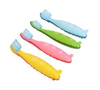 HONITANO Large Toothbrush Balloon Party Decorations 4pcs Set - Giant Colorful Toothbrush Balloons (yellow, Pink, Blue, Green) for Birthday and Care Party Props