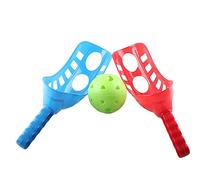 HONITANO Launch and Catch Balls Game for Outdoor Toss Plastic Backyard Garden Fun Family Activity Suitable for All Skill Levels with Random Color Random Color