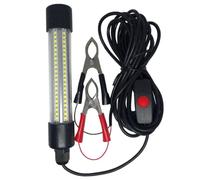 HONITANO LED Underwater Fishing Gathering Lamp Green Light for Deep Drop and Night Bait Fishing Submersible Fish Attracting Light for Crappie and Squid