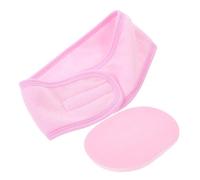 HONITANO Makeup Hair Band and Face Washing Sponge for Women Soft Skincare Headband with Facial Cleaning Puff Versatile Spa and Shower Headband for Yoga Sports and Daily Beauty Routine