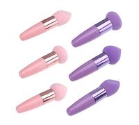 HONITANO Makeup Sponge Pen Set 6pcs Dual Color Beauty Sponges for Dry and Wet Application Professional Cosmetic Face Blenders for Women’s Daily Makeup