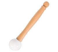 HONITANO Mallet Lightweight Accessory with Wooden Handle Crystal Singing Bowl and Rubber Head for Playing Percussion Instruments for Sound Healing Bowls and Meditation