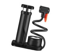 HONITANO Manual Inflator Pump with Precision Gauge Up to Sturdy Foot Pedal Design for Cars Motorcycles Bicycles and Inflatables Portable Compact and Easy to Use