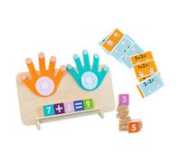 HONITANO Math Counting for Early Education Number Addition Subtraction Intelligence Development Plaything Safe Cognitive Learning Kindergarten