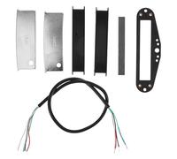 HONITANO Matte Black Humbucker Pickup for Electric Guitars Dual-coil Design for Rich Tonal Depth Reduced Interference High-volume Clean Output for Musicians and Live Performances