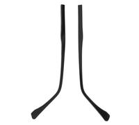 HONITANO Metal Glasses Arm Replacement Compatible with Eyeglasses and Sunglasses Comfortable Temple Legs for Men and Women Crystal Black Design