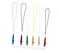 HONITANO Metal Kazoo Musical Instrument Aluminum Alloy with Extra Membranes and Lanyard Easy to Learn Fun Toy for Boys and Girls and Children