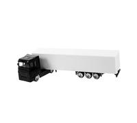 HONITANO Mini Container Truck Model for Alloy Construction Vehicle Friction Powered Sliding Car Safe Smooth Surface Boys for Sandbox and Miniature Scene Decoration