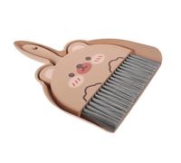 HONITANO Mini Dustpan and Brush Set Compact Keyboard Crumb Sweeper with High Durability for Desktop Car Interior and Pet Cleaning Space-Saving Table Broom Tool for Home and Office Use