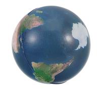 HONITANO Mini Globe Ball Educational Earth Model Squeezable Foam Toy Realistic Design for Classroom Learning and Portable Use by Kids and Students