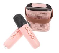 HONITANO Mini Portable Karaoke Speaker with Microphone Wireless Compact Audio System Easy Pairing and Stable Stand Material Lightweight for Party and Travel Use