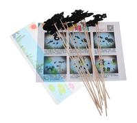 HONITANO Montessori Shadow Puppets Play Theater for Kindergarten Creative Animal Family Storytelling Board Game Safe Hand Puppetry Kit for Interactive Learning and Imaginative Play