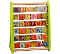HONITANO Multi Function Alphabet and Number for Desktop Letter Cognition Game Educational Early Learning Tool Safe and Polished Design for Hand Eye Coordination Development