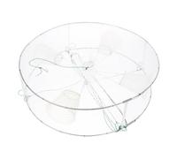 HONITANO Multi-functional Collapsible Fishing Trap Net for Shrimp Crabs Fish PE Material with Multi-strand Braided Structure Portable Outdoor Bait Cage for River Fishing