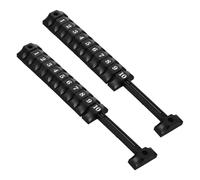 HONITANO Multi Functional Foosball Scorekeeper Bars Abs Table Soccer Score Counters Scoring Markers for Football Tables Replacement Accessory