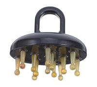 HONITANO Multi-Functional Scalp Massager Comb with Ergonomic Grip and Large Round Teeth for Shampooing and Circulation Improvement Portable Wide Tooth Comb for All Hair Types Daily Scalp