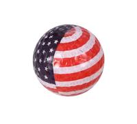 HONITANO Multicolor Practice Ball for Sports Training Transparent Patterned Golf Crystal Ball with American Flag Suitable for Beginners and Professionals