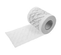 HONITANO Musical Note Printed Toilet Paper Roll Soft Tissue for Bathroom Decoration Novelty Xmas Gentle Absorbent Paper for Comfortable Use