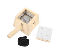 HONITANO Natural Moxibustion Therapy Box with Scald Protection Wood Craft Moxa Holder for Relief and Circulation Home Massage Tool Gift
