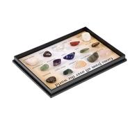 HONITANO Natural Stone Mineral Specimen Irregular Polished Rocks for Home Decoration Educational Geology Collection Crystal Ornament