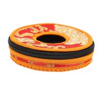 HONITANO Nepal Handcrafted Ring Bell Chime for Meditation Buddhist Temple Use Includes Bell Storage Case Cymbals and Protective Packaging Bag