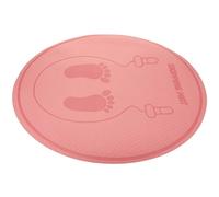 HONITANO Noise-reducing Skipping Rope Mat 58cm Diameter X 6mm Thick, Non-slip Portable Workout Pad for Indoor Exercise, Yoga Fitness Mat with Shock Absorption and Soundproofing Random Color