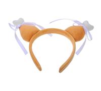 HONITANO Novelty Plush Turkey Leg Headband with Ribbon Funny Carnival Party Accessory Thanksgiving Day Cosplay Festival Costume Hairband