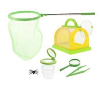 HONITANO Outdoor Insect Catching Kit for Ages Nature Exploration with Magnifying Glass Vacuum Catcher and Collection Tools for Outdoor Adventure and Biological Observation