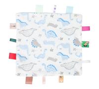 HONITANO Pacifying Hanky Comfort Towel for Newborns Soft Appease Towel with Bright Colors Safe Soothing for Cuddling and Visual Development and Travel Companion