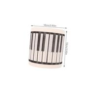 HONITANO Piano Printing Toilet Paper Roll Soft Absorbent Tissue with Creative Music Note Pattern Unique Bathroom Decoration Gift for Music Lovers