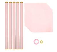 HONITANO Pink Floral Bouquet Wrapping Paper with Tearproof Structure for DIY Flower Arrangements and Packaging Sturdy Pink Suitable for Weddings Birthdays Valentine S Day Presents