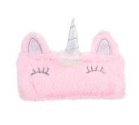 HONITANO Pink Plush Pencil Bag for Soft Fluffy Stationery Organizer Multifunctional Cosmetic Pouch and Coin Purse Durable Eco Friendly Material with Smooth Zipper Travel Makeup Storage Case