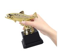 HONITANO Plastic Fish Trophy Award Cup for ’s Parties and Competitions, Funny Participation Award Trophy for Boys, School Celebration Prize