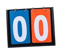 HONITANO Portable Basketball Match Scoreboard Flip Score Flipper Double Sided Display for Table Tennis Badminton Volleyball Competitions Lightweight and Easy to Use