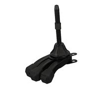 HONITANO Portable Flute Stand Durable Folding Tripod Holder for Flute and Clarinet Easy to Carry and Store Premium Quality Music Instrument Stand Black