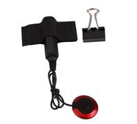 HONITANO Portable for Acoustic Performances Not Influenced by Sound Reflections Piezo Microphone Pickup Abs Material Instrument Transducer with Cable for Ukulele and Guitar