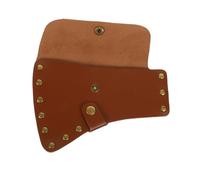 HONITANO Portable Leather Cover Thick PU Protective Sleeve for Outdoor Camping Gardening Tool Safety with Hardware Material