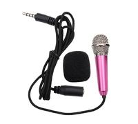HONITANO Portable Mini Wireless Microphone K Song Artifact for Mobile Phones Lightweight Handheld Mic for Singing Voice Recording Compatible with Smartphones Laptops Random Color