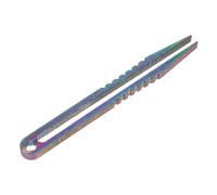 HONITANO Portable Outdoor Titanium Tweezers Lightweight High Hardness CNC Machined Precision Clamp for Fine Tasks