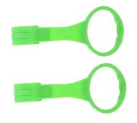 HONITANO Portable Pull Up Rings for Crib Durable Standing Safety Rings for Walking Exercise for Pulling Confidence Building Green