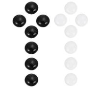 HONITANO Premium Ceramic Go Chess Beads White Black Flat Stones for Adults Creative Design Compact and Safe for Go Game Pieces Collection