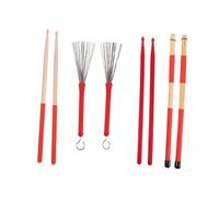 HONITANO Professional Drum Stick Set Sticks Nylon Mallet Brush Storage Bag Non Slip for Boys and Girls and Adults