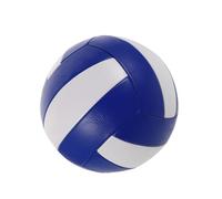 HONITANO PU Soft Volleyball for Adults and Beginners Thick Blue-white Training Ball Indoor Outdoor Beach Use Non-slip Elastic Grip for Youth Seniors and Backyard Games