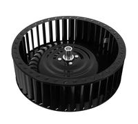 HONITANO Quiet Blower Wheel for Kitchen Exhaust Fan Metal Impeller with 1cm Shaft Diameter 3.7cm Depth for Range Hood Ventilation in Home Restaurant